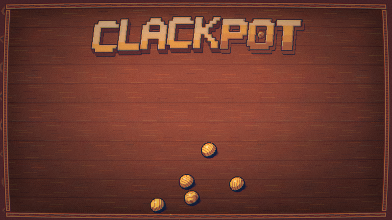 CLACKPOT title screen